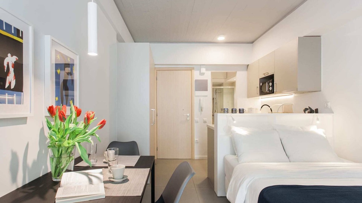 Exarhia Apartment | #AH11 Blue studio Sum