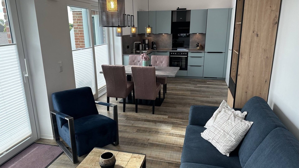 Wangerland Apartment | Ahoi Hooksiel - Familienfreundliche 5-sterne-ferienwohnung - Deichnähe