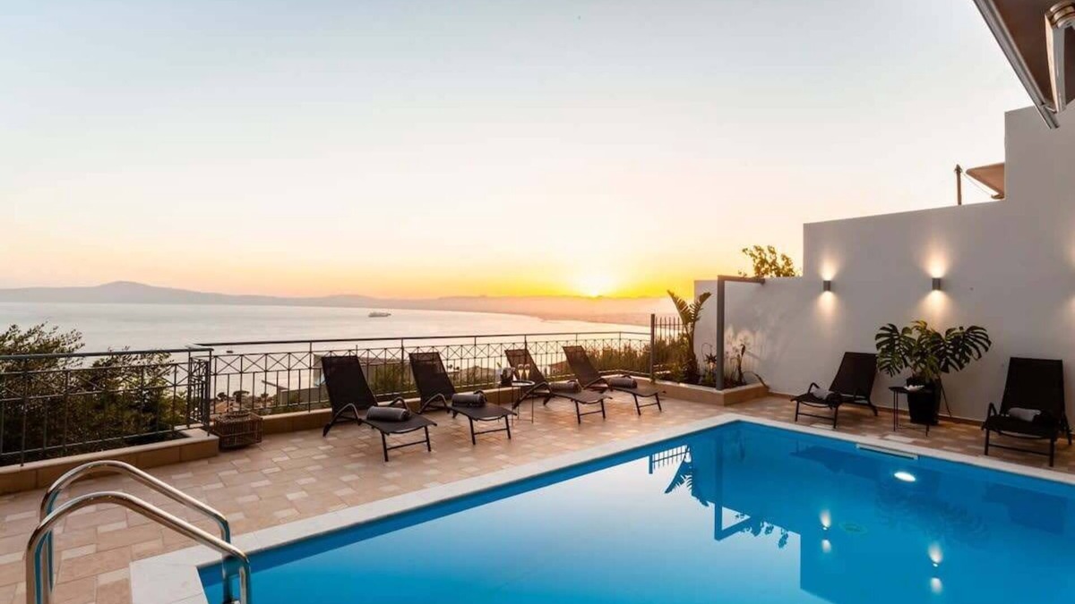 Diasella Villa | Aigli Luxury Villa - Panoramic Seaview Retreat
