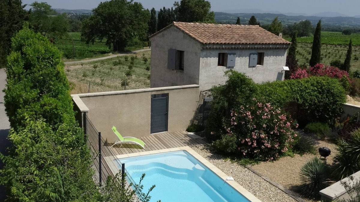 Saint-Roman-de-Malegarde House | Air-conditioned house with heated swimming pool