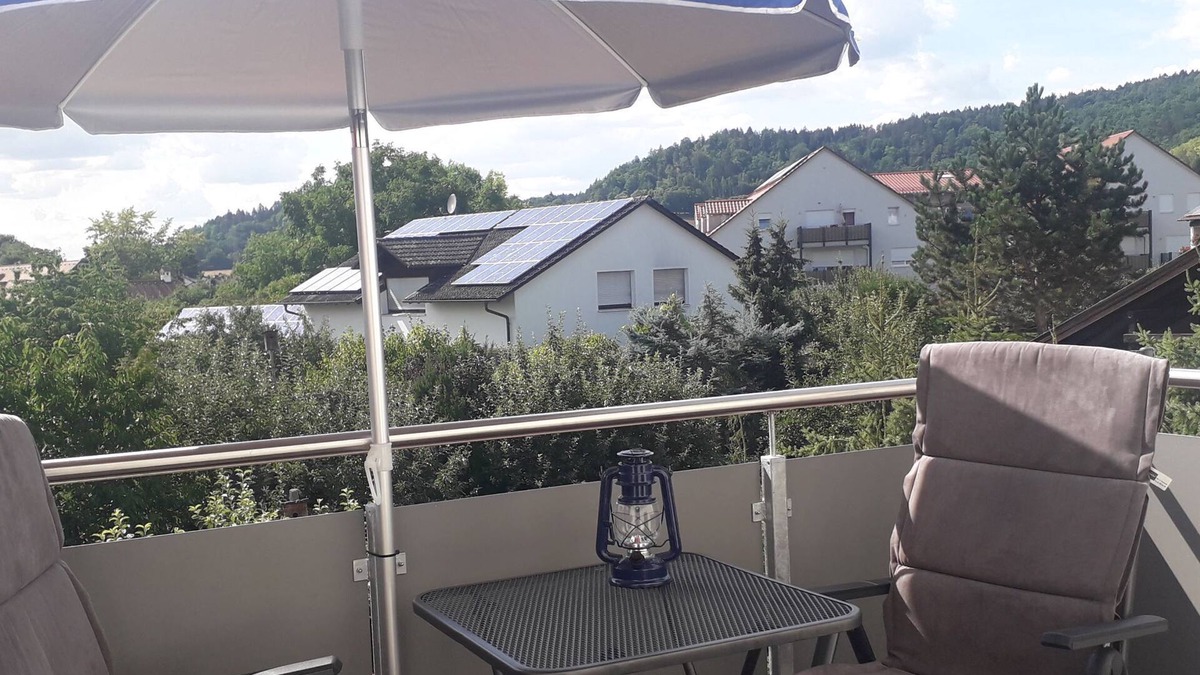 Dietfurt Apartment | Air conditioning in the bedroom