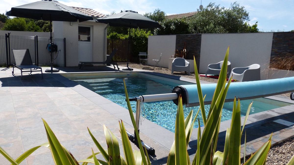 Saint-Paulet-de-Caisson Villa | Air-conditioned villa with private pool near the Ardèche gorges