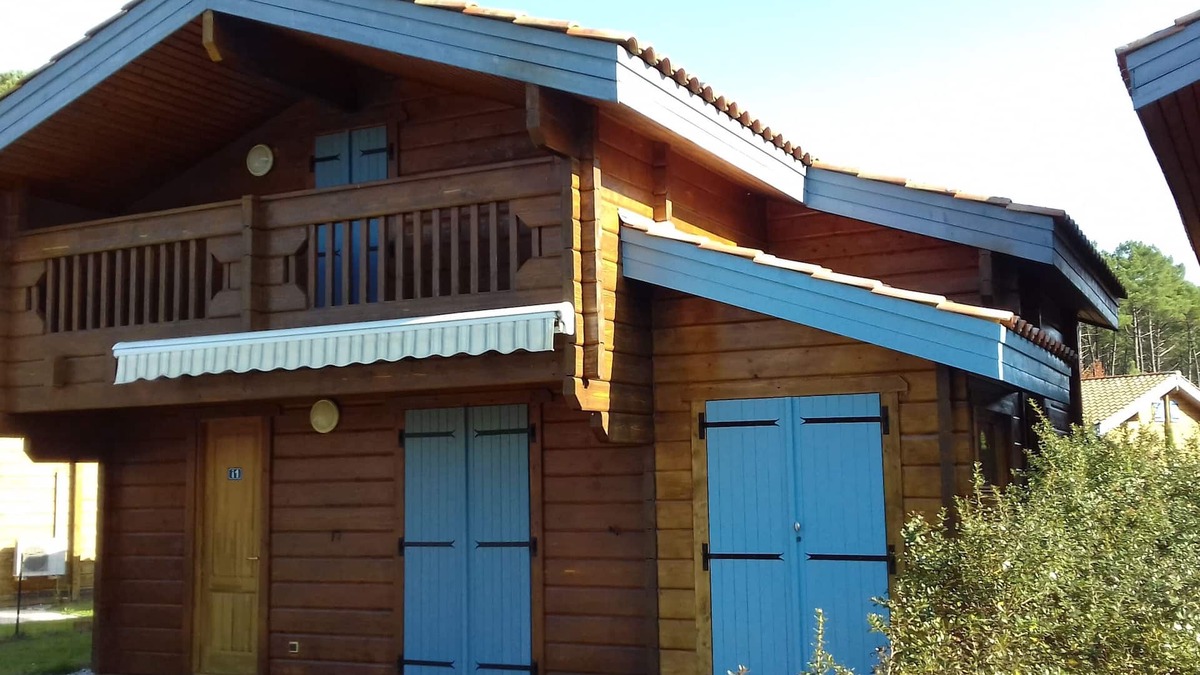 Bias House | Air-conditioned chalet 4/6 5km beach Mimizan in the Landes forest