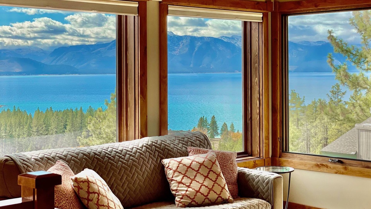 Zephyr Cove House | Air Conditioned Luxury - Epic Heavenly & Lake Tahoe Views + Hot Tub + Peloton
