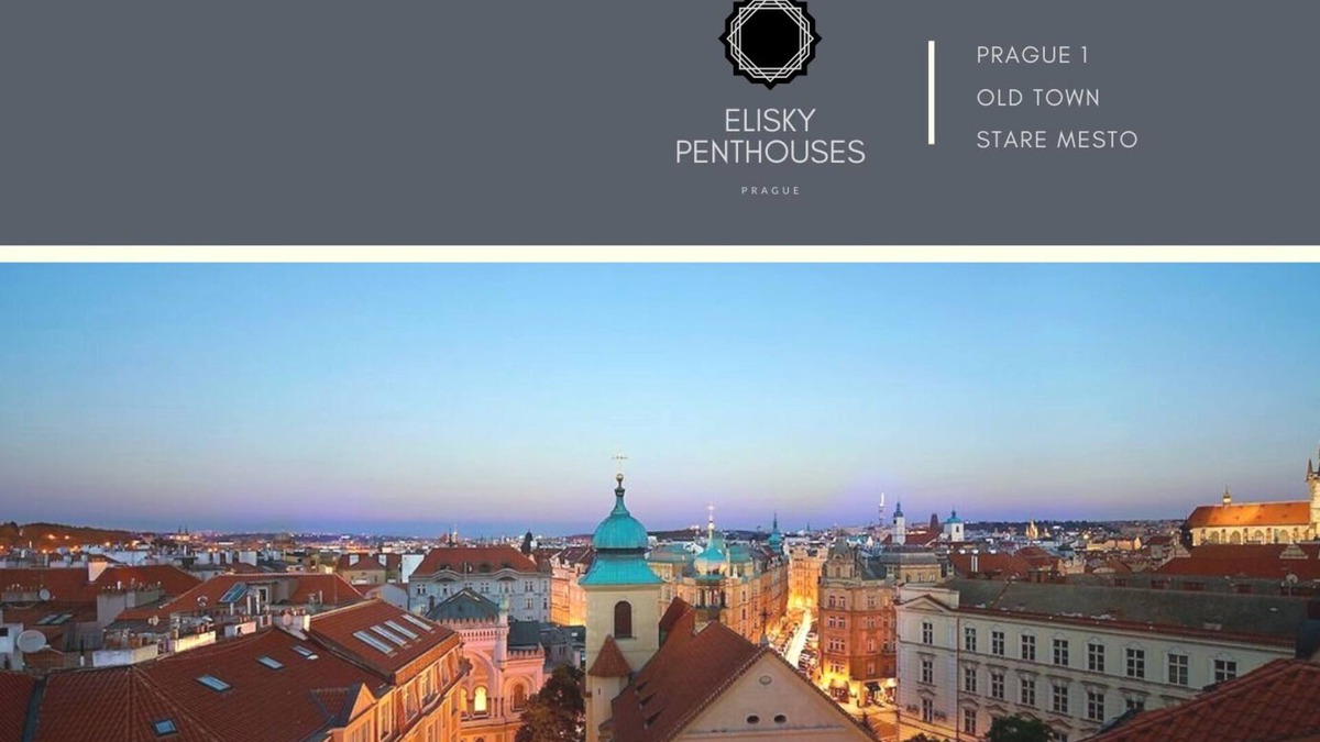 Josefov Apartment | Air conditioned Penthouse with Spacious roof terrace in the heart of Old Town