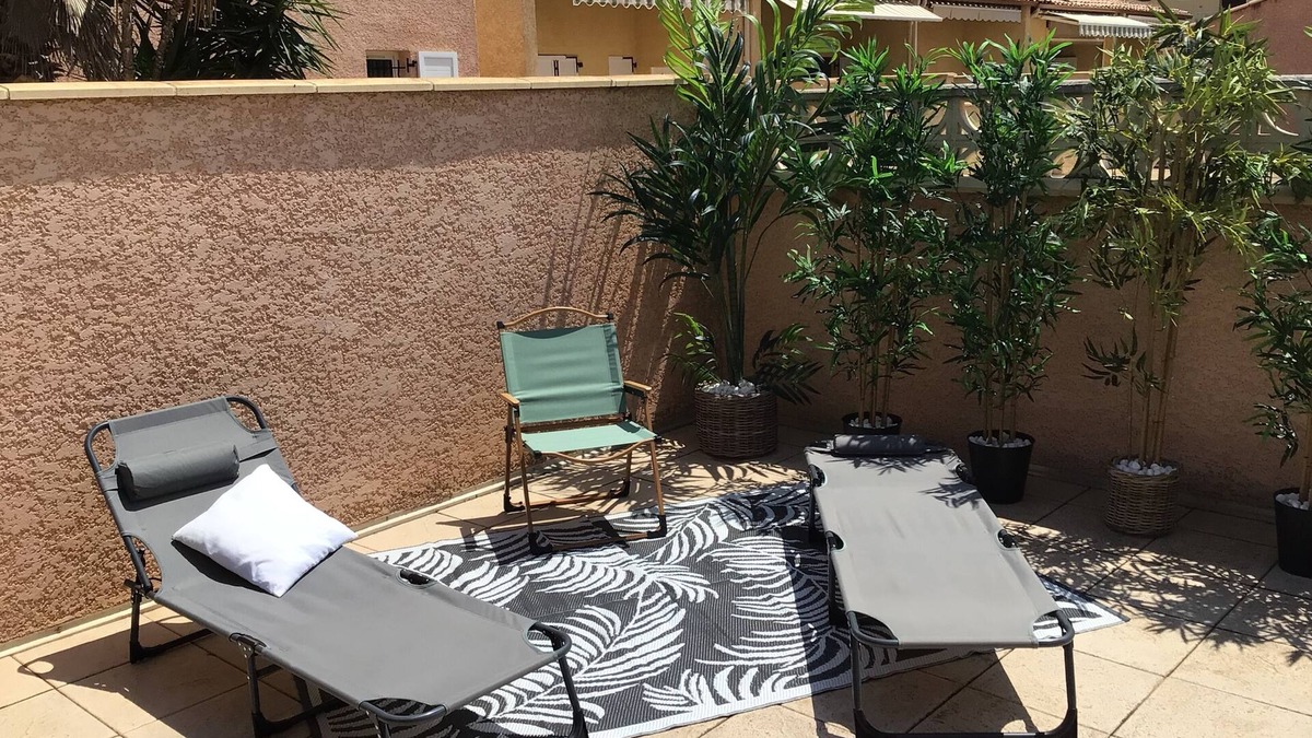 Cap d'Agde Villa | Air-conditioned villa, 2 bedrooms (6 pers.), beautiful terrace, Beach 300 m
