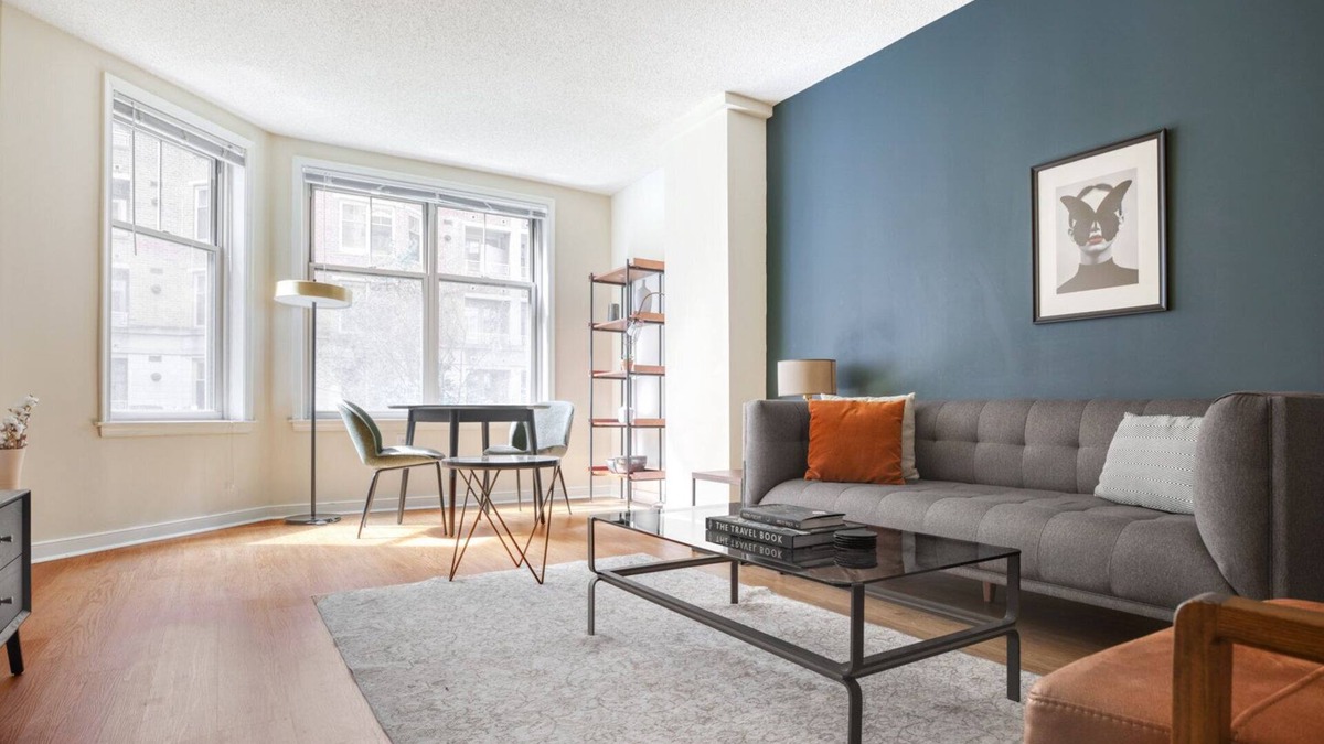 West End Apartment | Airy Foggy Bottom 1BR w/Gym, Pool, W/D near World Bank by Blueground