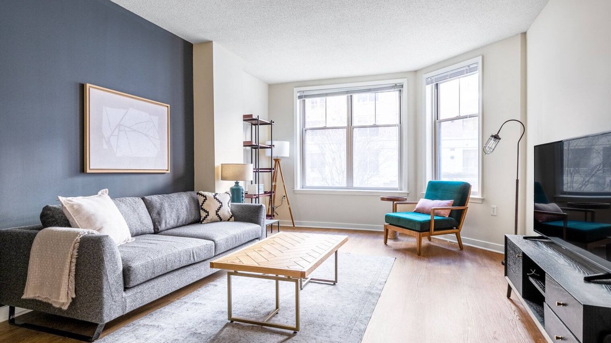 West End Apartment | Airy Foggy Bottom 1BR w/Gym, Pool, DM, nr. World Bank, by Blueground