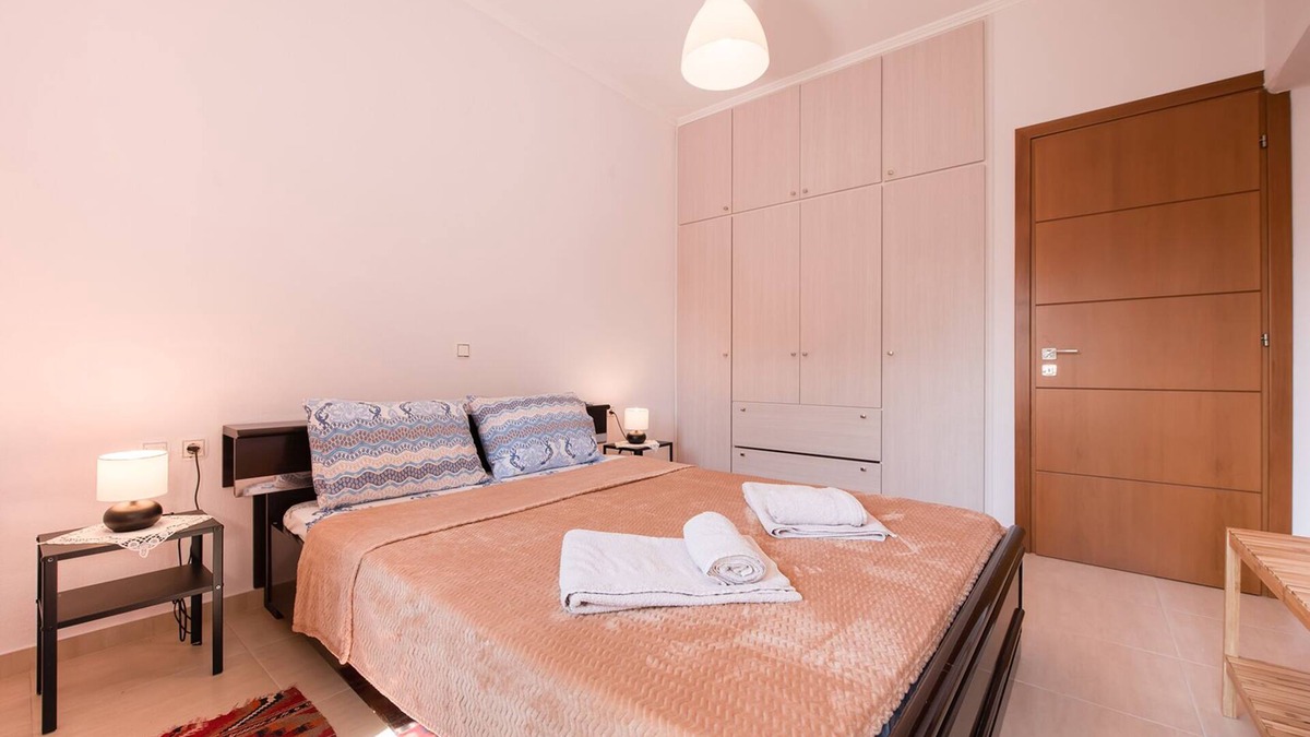 Anatoli Apartment | "AIWA" Cozy 3-bedroom apartment in wonderful Anatoli with WiFi, AC