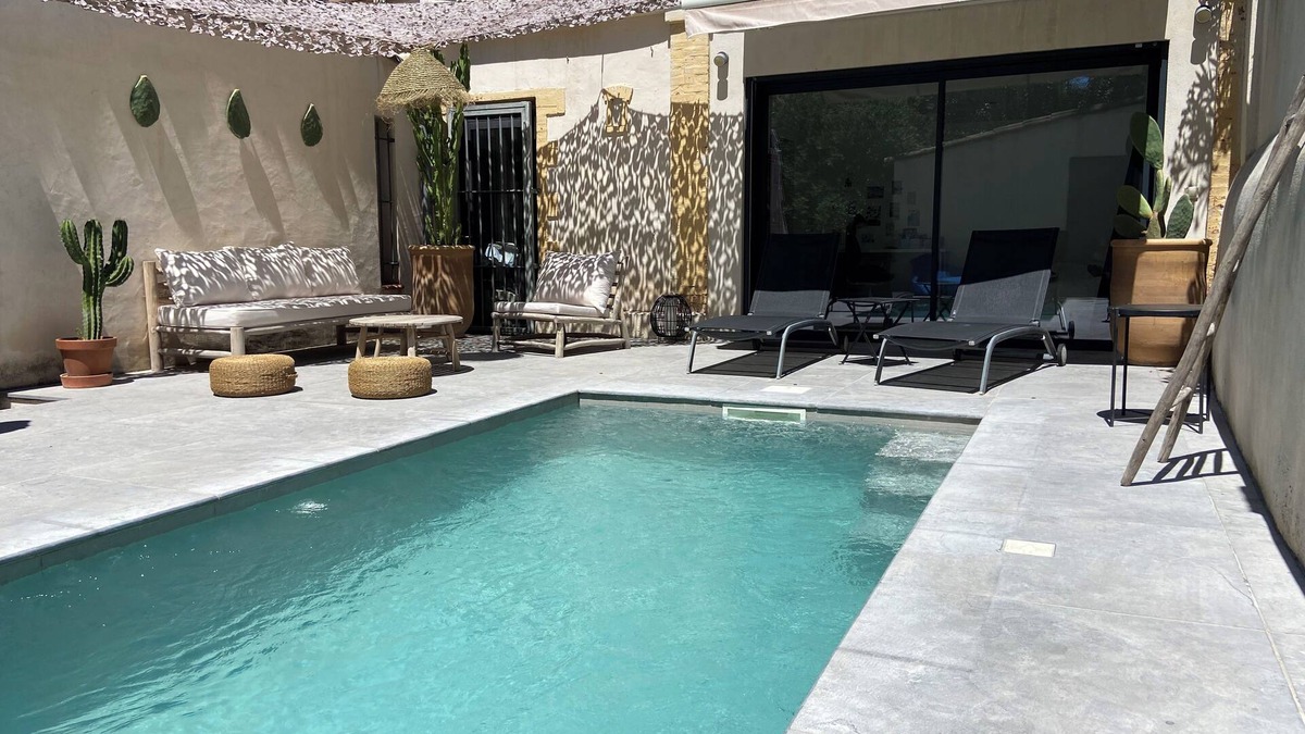 Couronne Urbaine House | Aix house with swimming pool and garden, city centre (Thermal baths)