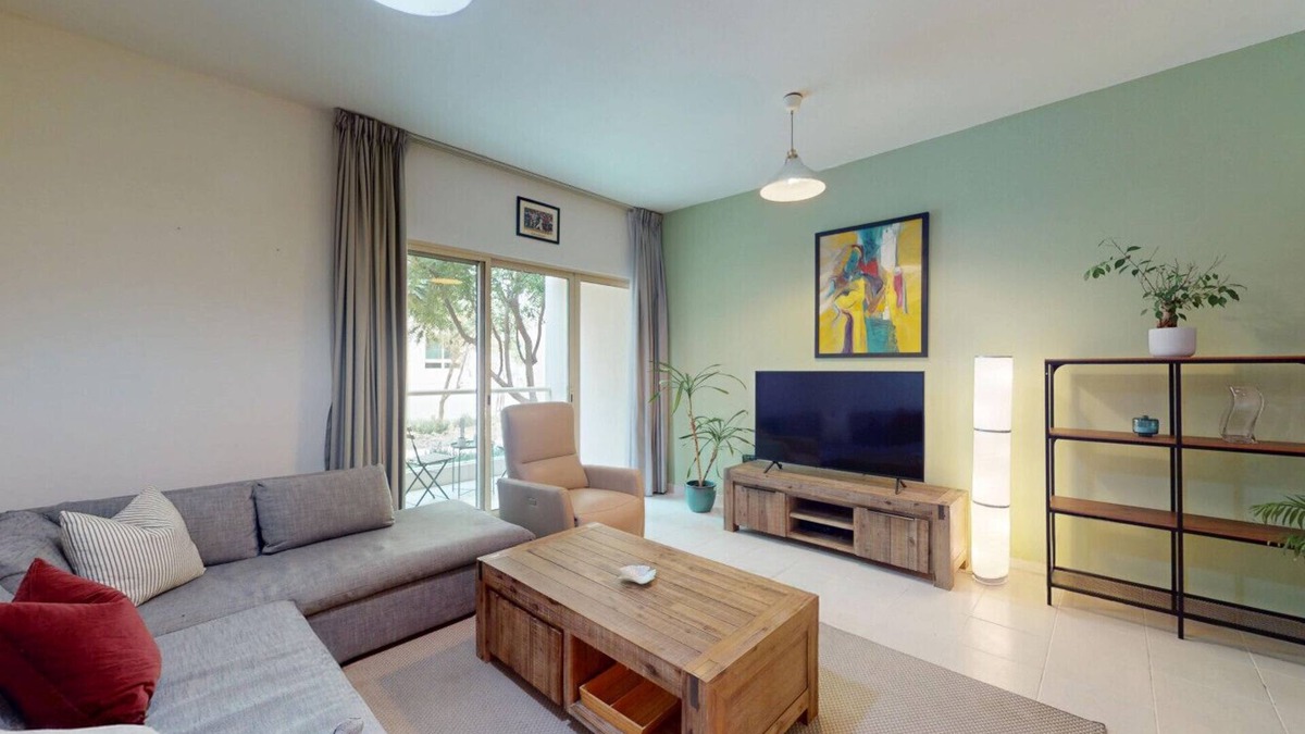 The Greens Apartment | Al Dhafrah - Peaceful One Bed in The Greens