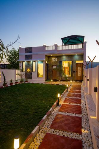 Bedla Villa | Alaya Stays Parvam Retreat 2-BHK Villa With Private Pool, Garden, Terrace & Aravali Hill Views