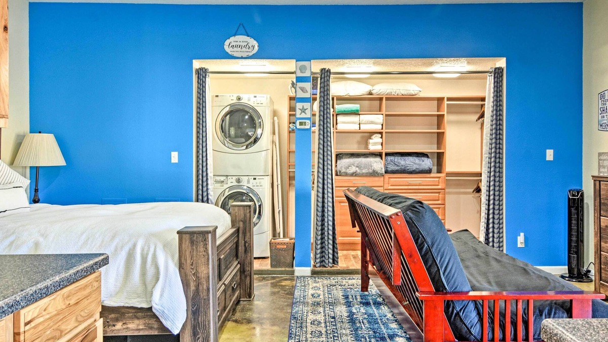 North Albuquerque Acres Apartment | Albuquerque Studio with Shared Pool & Fire Pit!