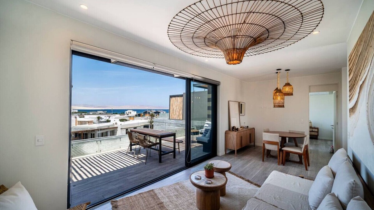 Pisco Apartment | Aldea 1BR Romance Seascape for 2