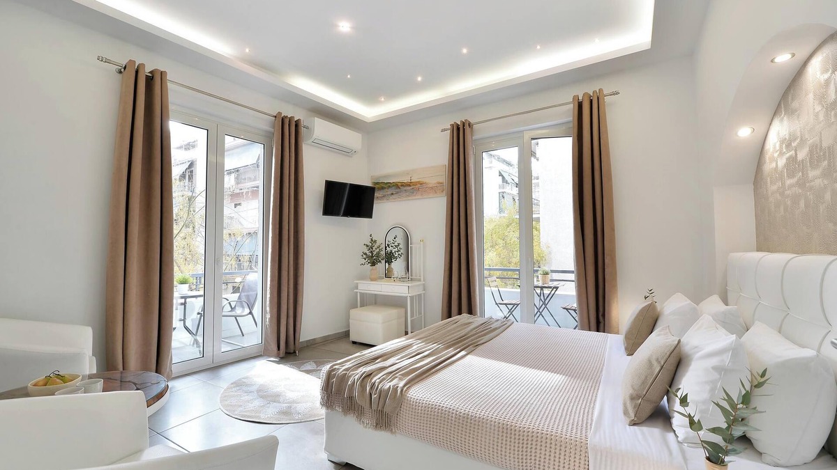 Agios Panteleimonas Apartment | Alekos Apartments 2 Netflix, Self Check-In