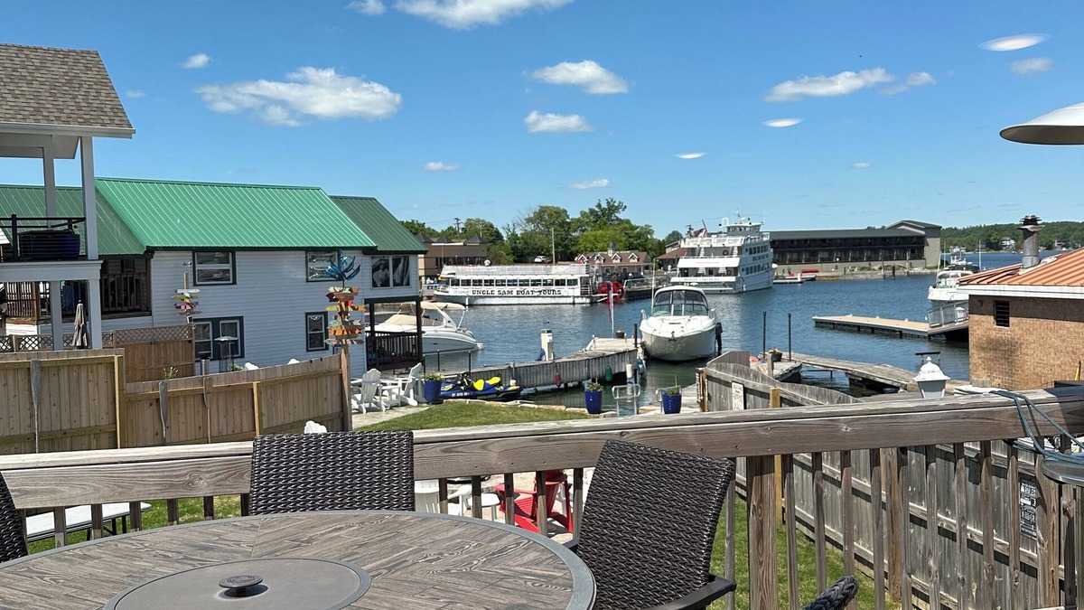 Alexandria Bay Cottage | Alexandria Bay, Schooner’s on the Bay, perfect Walk to everything, on the water