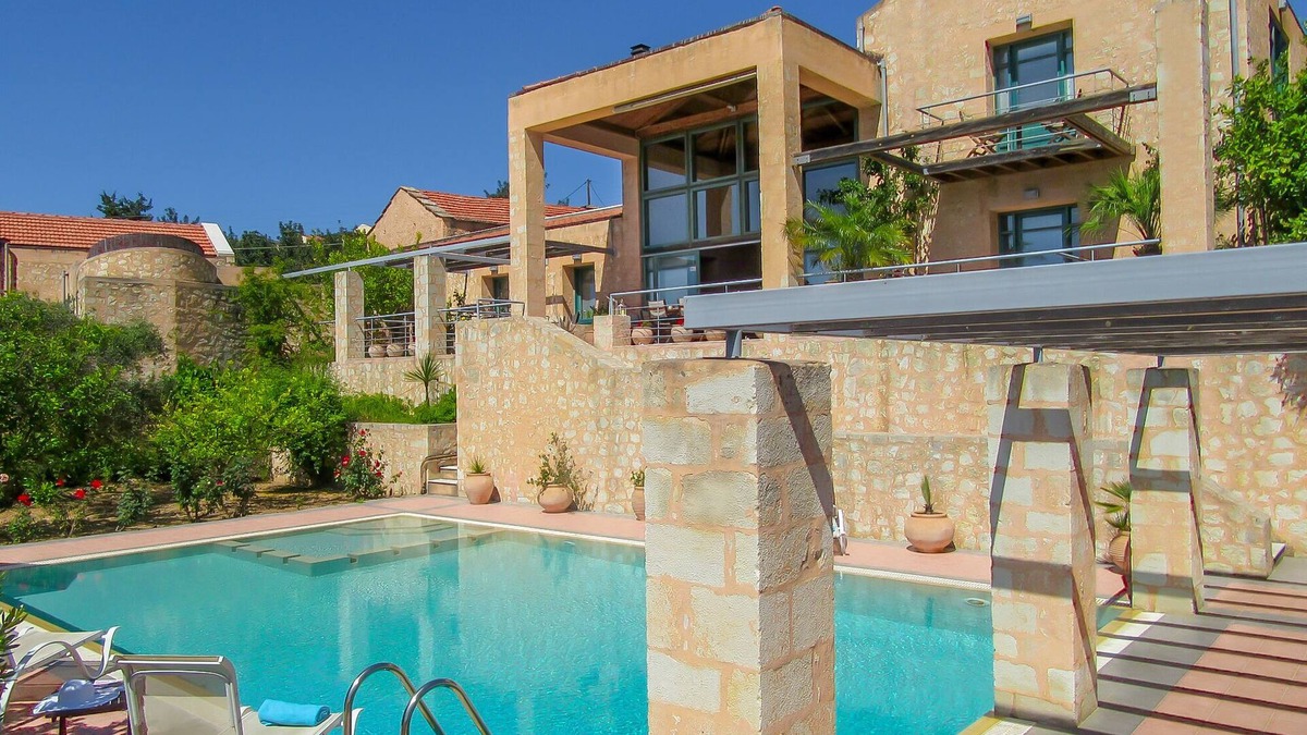 Gavalochori Villa | Alkyoni - Apokoron Villa with Large Private Pool and Great Views