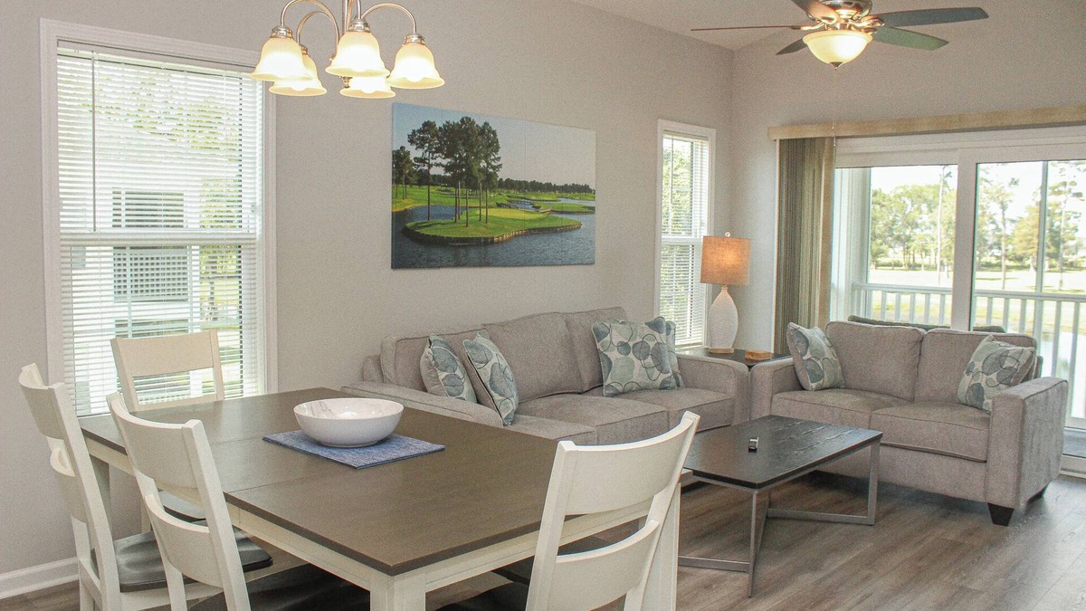 Carolina Forest Condo | All Brand New condo on 3rd-Floor Golf Villa at River Oaks!