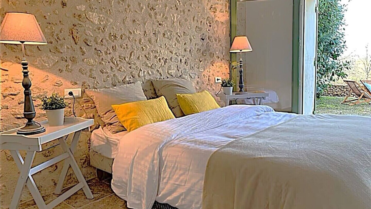 Bourrou Cottage | All Cottages de Monciaux Swimming pool Tennis (16/22 Pers)