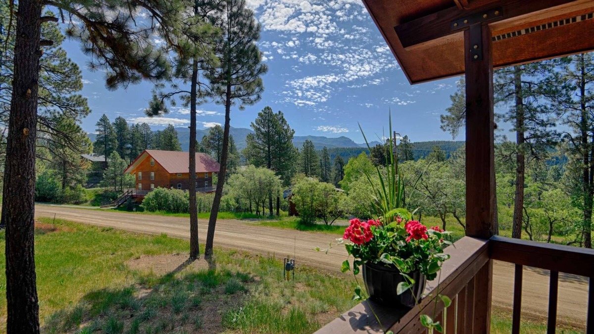 San Juan River Village House | All Decked Out: Wraparound Deck, Stunning Mountain Views, Near Downtown Pagosa & Wolf Creek Ski Area