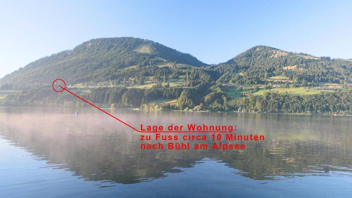 Immenstadt im Allgaeu Apartment | Allgäu vacation apartment at the Alpsee View of the Grünten