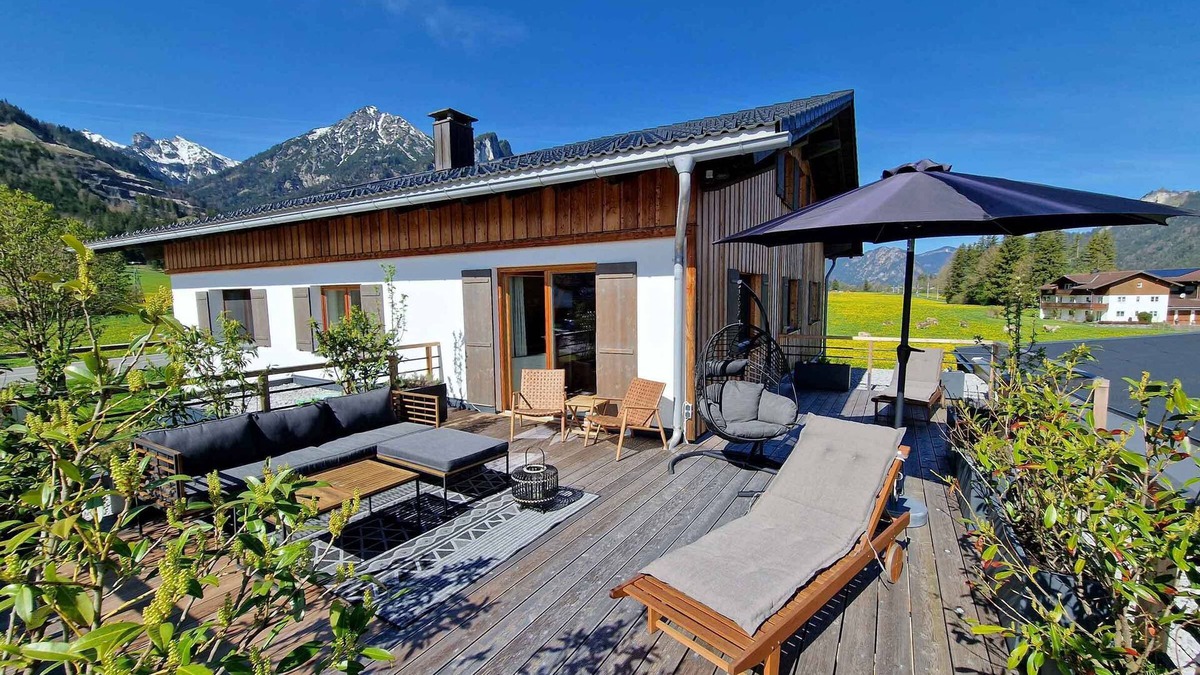 Vils Ski Chalet | Alpenchalet-Vils.tirol *S - Chalet Gams - Deluxe 70 m², sauna & roof terrace