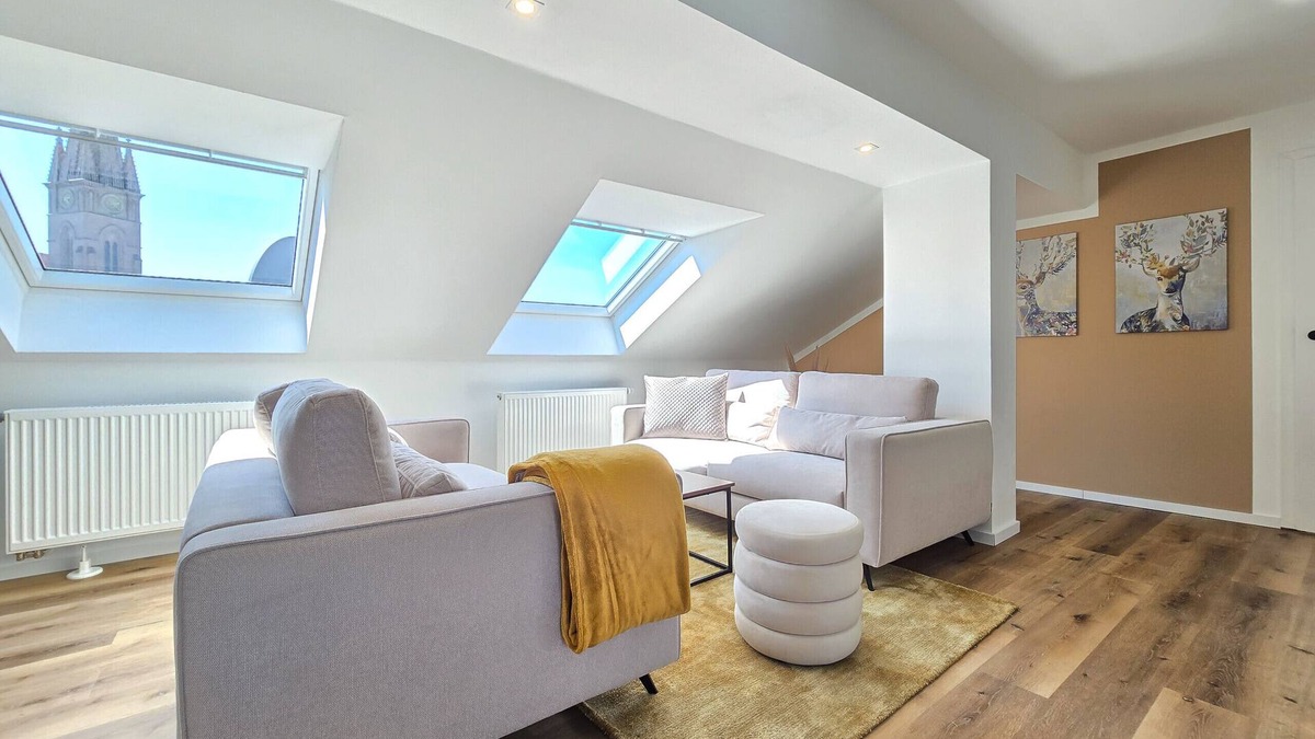 Dortmund Apartment | Alpha Apartments: Central Charm, Skylight Comfort