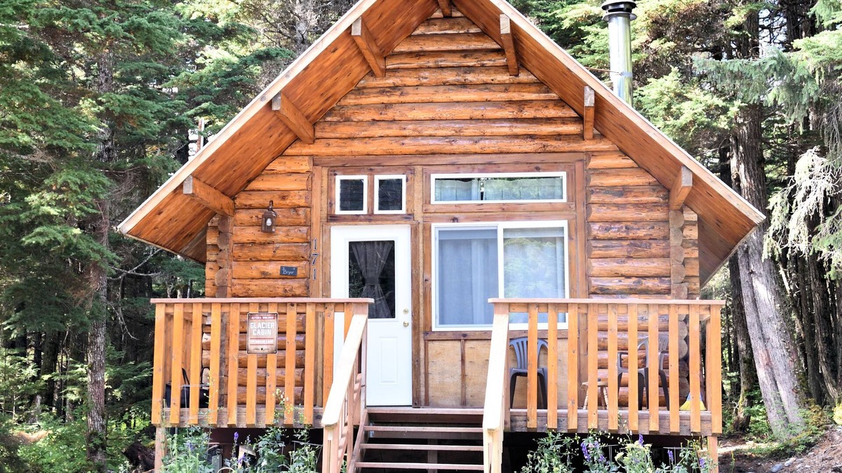 Girdwood Cabin | Alyeska Hideaway Log Cabins - Glacier Cabin