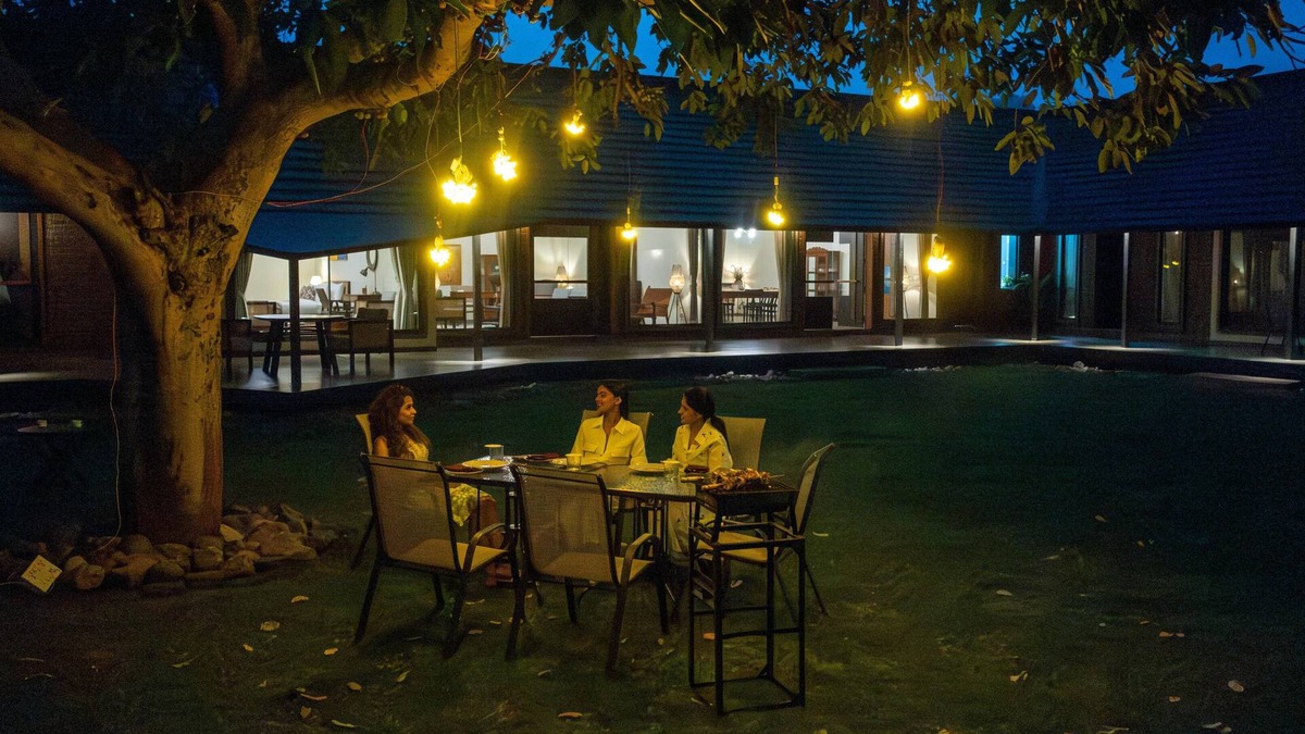 Junagadh Villa | Amã Stays & Trails The Deck, Girnar Forest, Junagarh