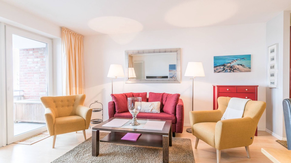 Busum Apartment | Am Ankerplatz Whg. 3.4. Fantastic panoramic view over the harbor and the sea!