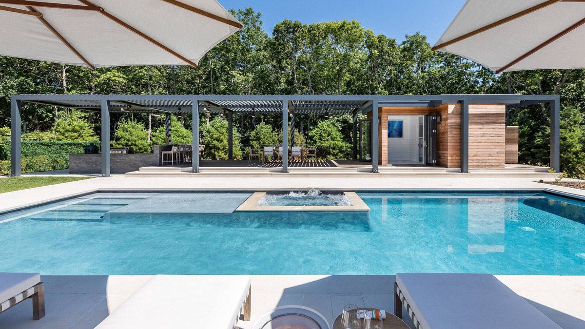 Amagansett North House | Amagansett Beach Estate with Award Winning Outdoor Amenities