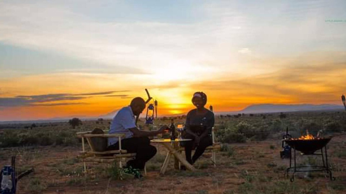 Amboseli RV Rental | Amanya Double Pitch Tent With Mt Kilimanjaro View