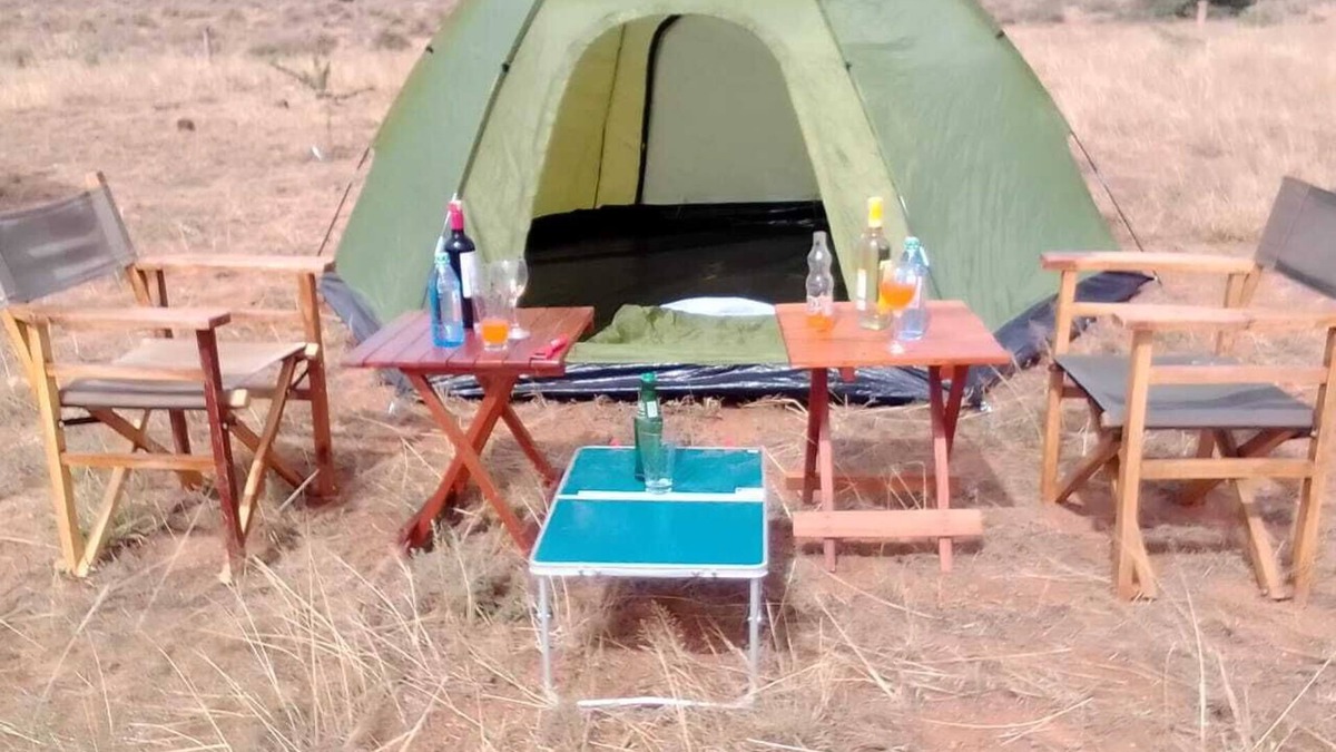 Amboseli Cabin | Amanya Double Pitch Tent with Mt Kilimanjaro View