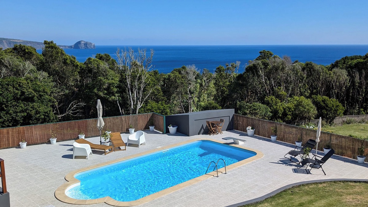 Capelo Villa | Amazing 180° Ocean View 3 Bedroom Villa w/Swimming Pool