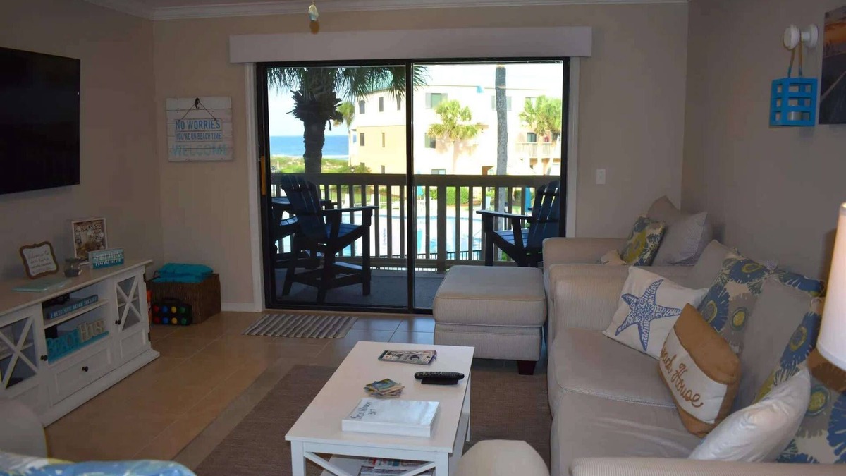 Butler Beach Condo | Amazing 2 BR Oceanview Condo near St Aug Unit 317