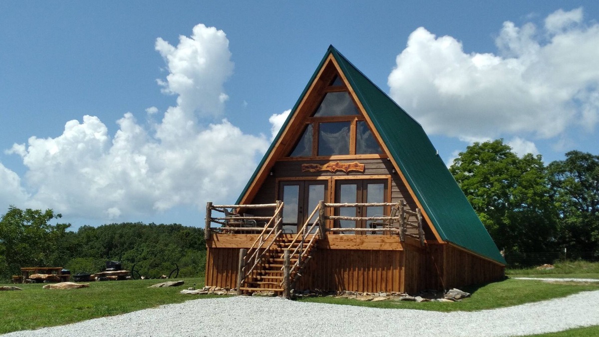 Saint Joe House | Amazing A frame cabin on RP Ranch- 4 mins from Gilbert & Buffalo National River