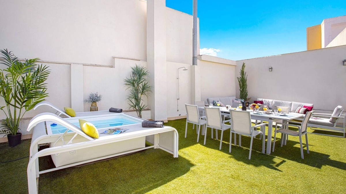 San Bartolome Apartment | Amazing Duplex in Santa Cruz. Abades Terrace III