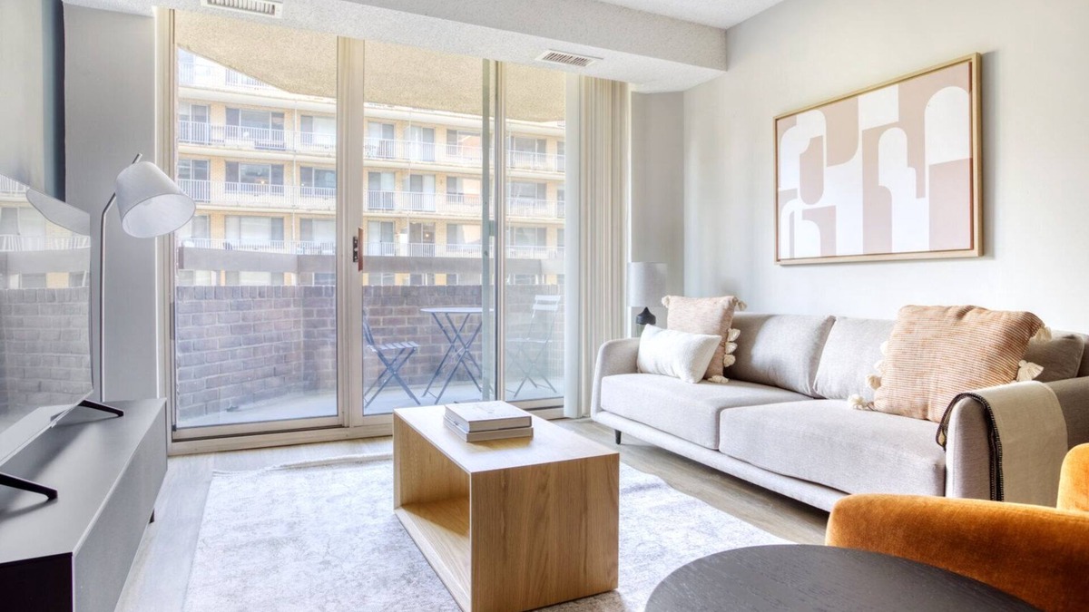 Connecticut Ave - K Street Apartment | Amazing Foggy Bottom 1BR w/Gym & W/D, near Metro & GWU, by Blueground