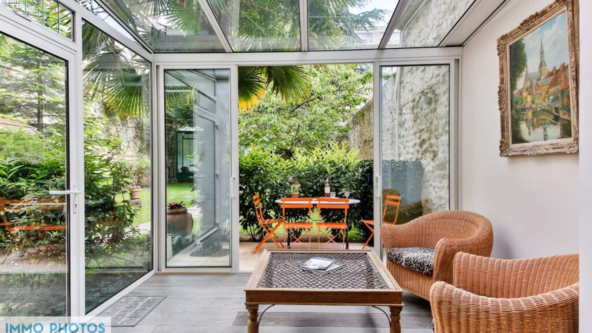 Grenelle Apartment | Amazing Haven Of Peace Near Eiffel Tower, 1000sqf With Private Terrace On Garden