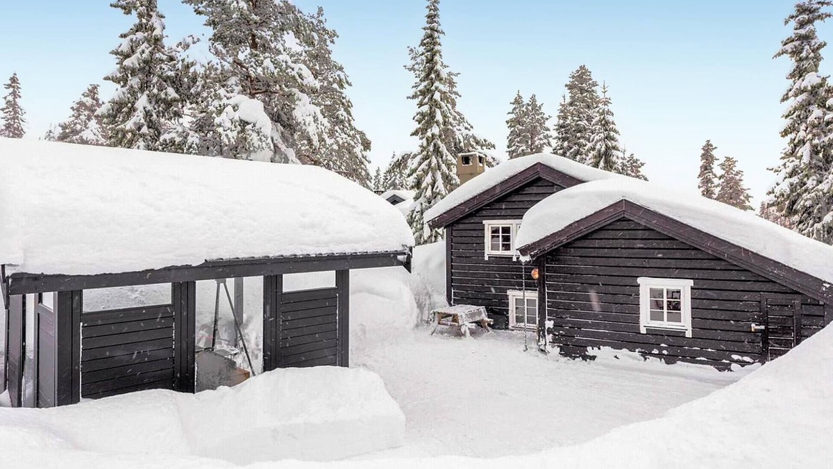 Mælem House | Amazing home in Trysil with house a mountain view