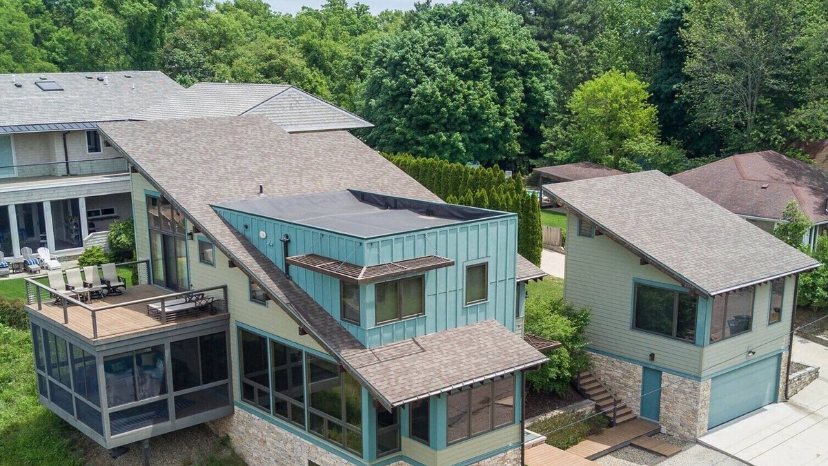 Michiana House | Amazing Lake Views, Beach Access, Hot Tub, Fire Pit, Screened Porch & Game Room