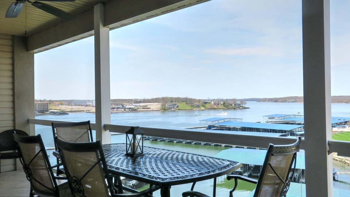 Osage Beach Condo | Amazing Lakefront views from your private deck. No stairs from parking!