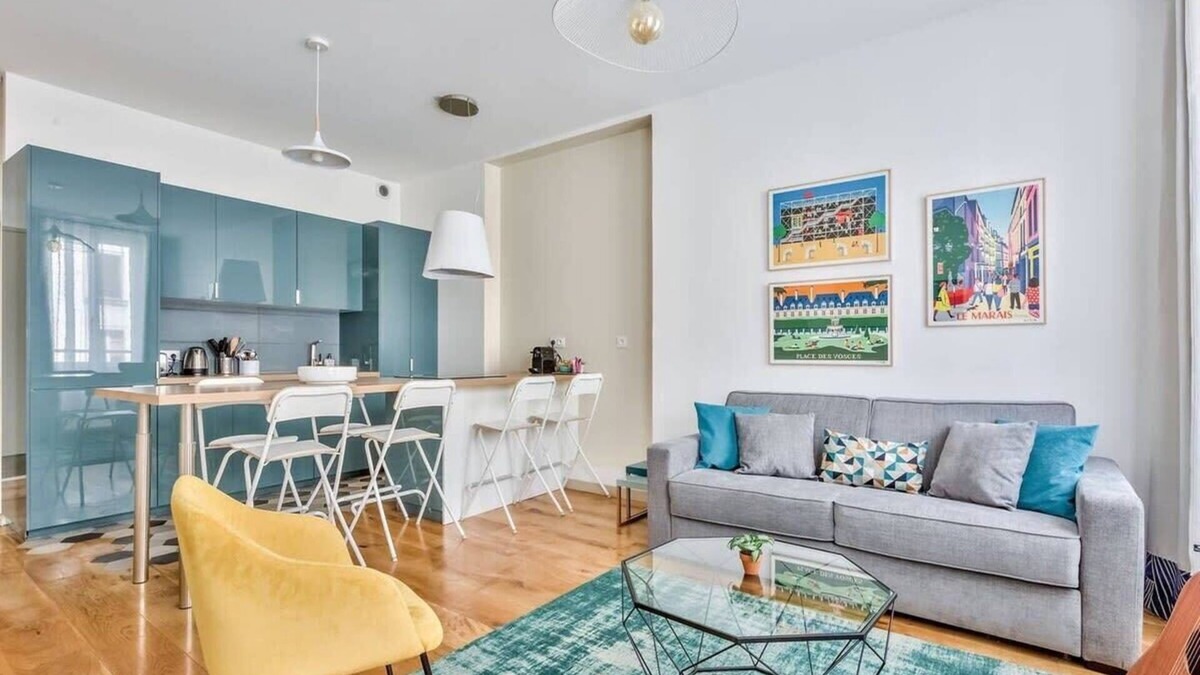 Bercy Apartment | Amazing New 2 Bdrs Flat near Bastille-An Ecoloflat