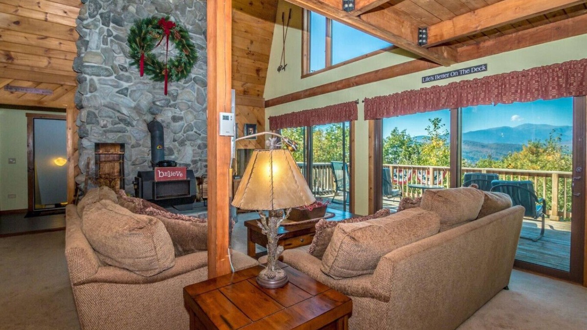 Jackson House | Amazing Panoramic Views of Mt Washington | Ski Mtns 🎿❄️🏂🌲🗻