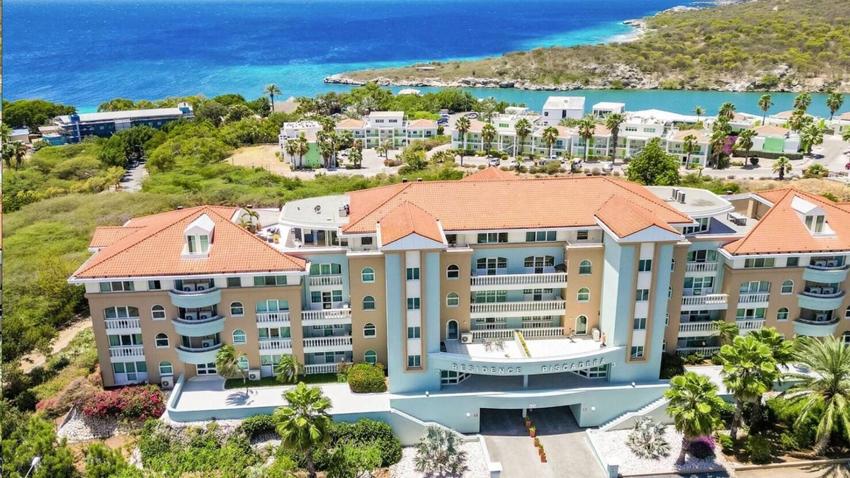 Piscadera Apartment | Amazing Sunset Apartment at Residence Piscadera with Sea and Mountain View