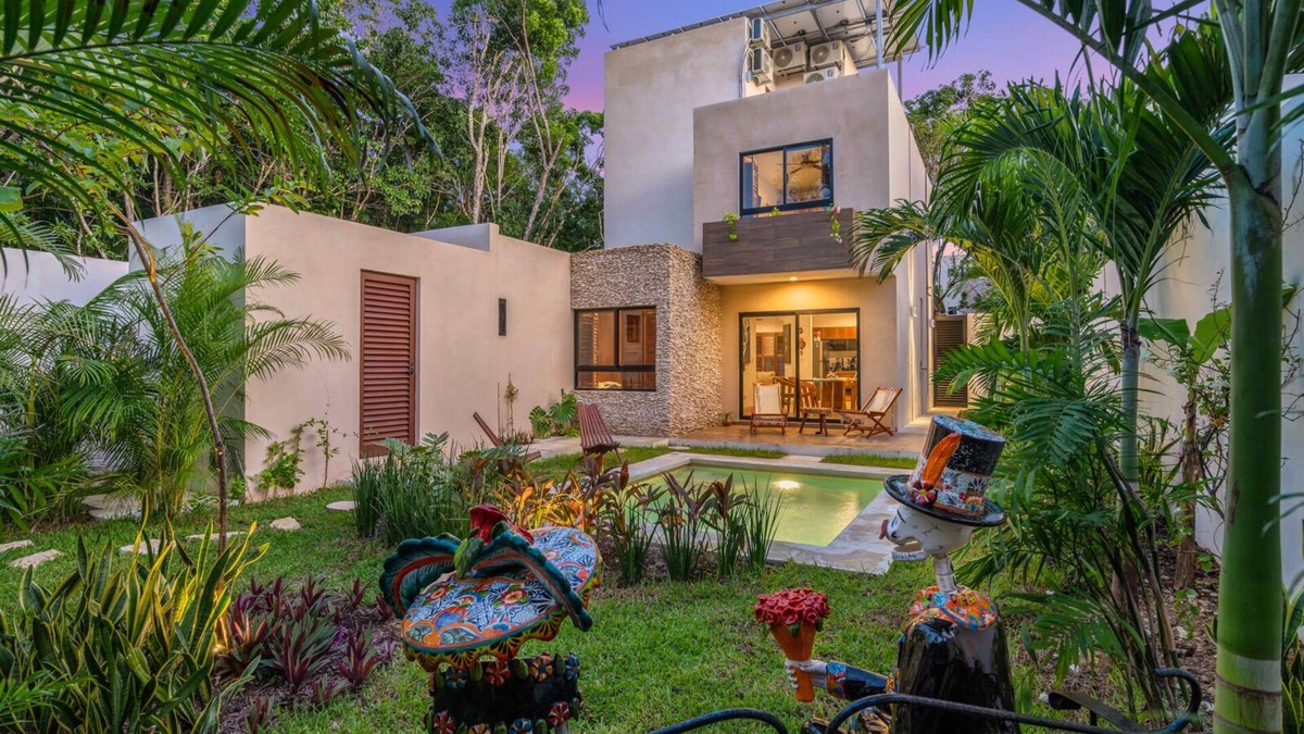 Ek Balam Village Villa | Amazing Tulum Villa w/Pool in Exclusive Secured Community, Near Ruins & Beach
