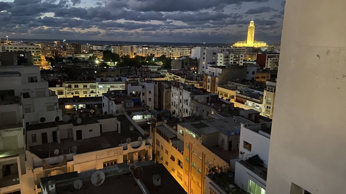 Casablanca Apartment | Amazing view overlooking the ocean and Hassan 2