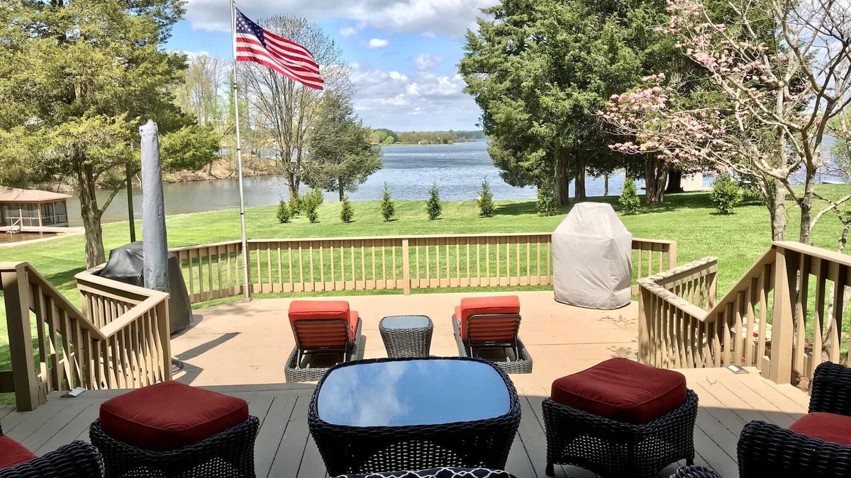Bumpass House | Amazing Views with Boathouse, Beach and Game Room on Lake Anna's Public Side