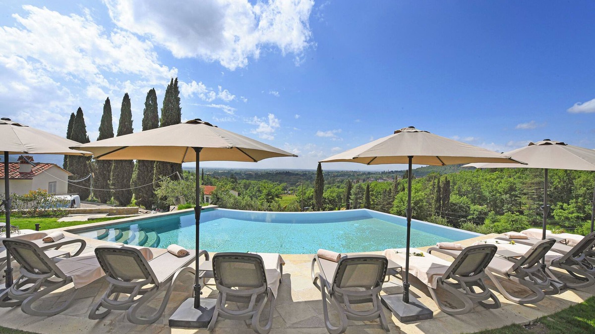 Ponte Buriano Villa | Amazing Villa La Poggiola 12 Pool&Gym, Arezzo, Italy