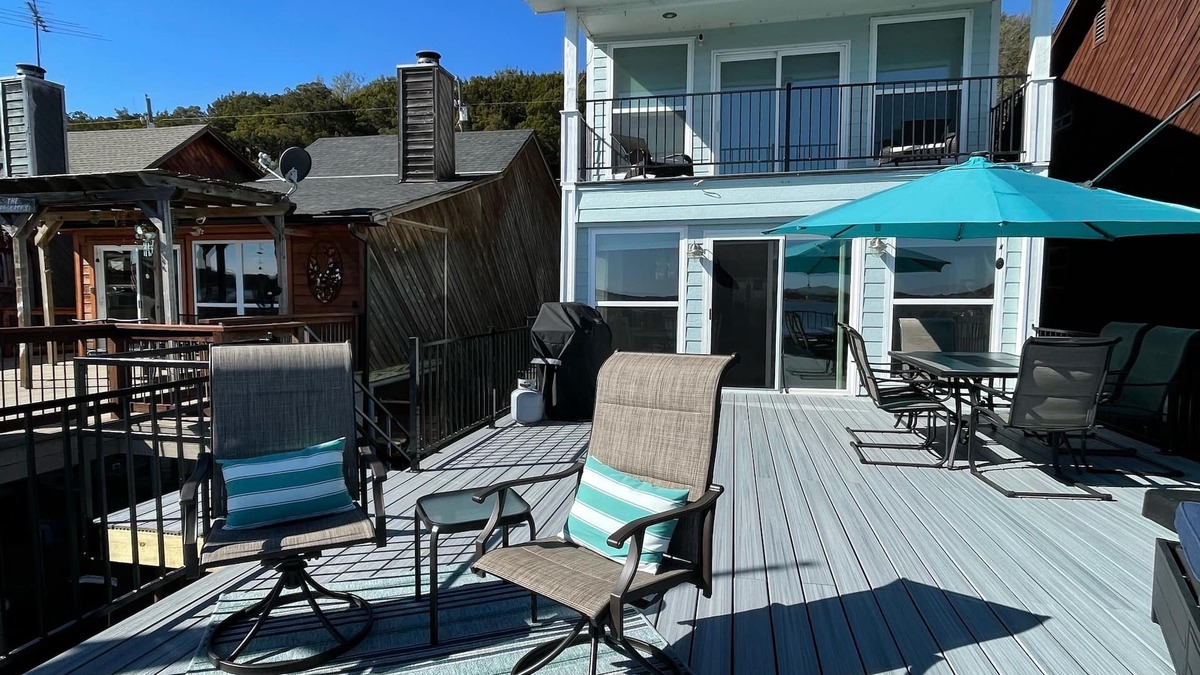 Granbury Ski Chalet | Amazing Waterfront Views at Our Happy Place